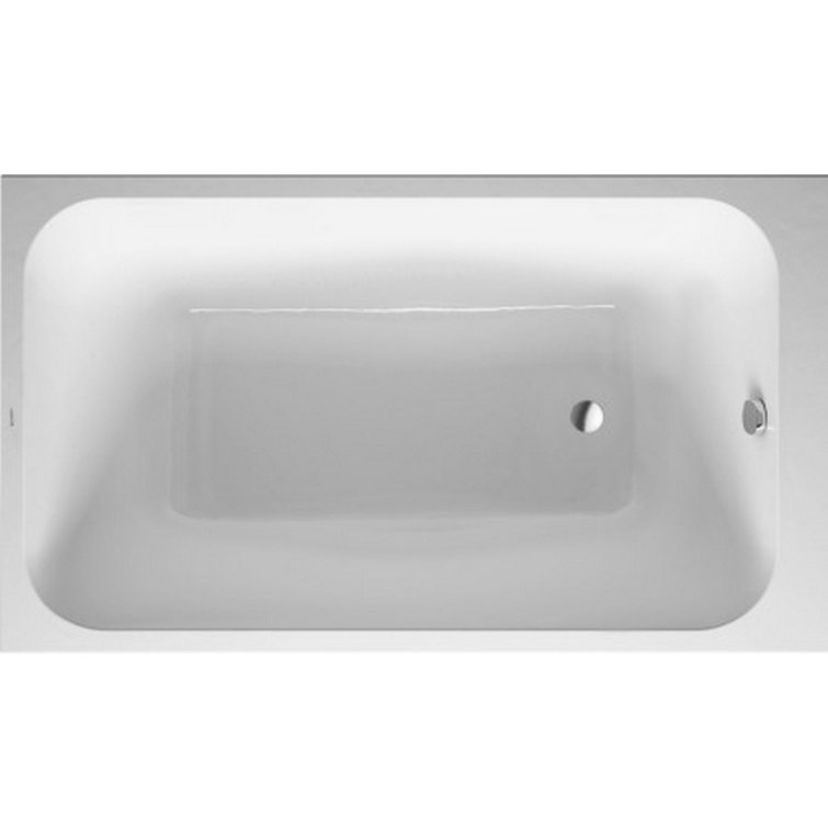 Duravit DuraStyle 55" x 32" Drop in/Undermount Soaking Bathtub